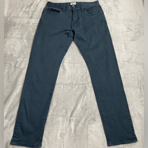 Todd Snyder Jeans 32x34 Slim Fit 5-Pocket Stretch Blue